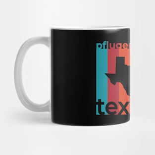 Pflugerville Texas Retro Mug